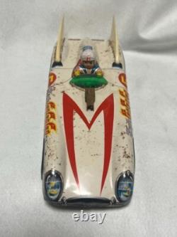Aoshin ASC Mach GoGoGo Tin Toy Car Automobile Vehicle Made in Japan Vintage