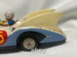 Aoshin ASC Mach GoGoGo Tin Toy Car Automobile Vehicle Made in Japan Vintage