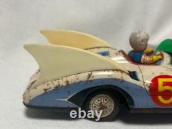 Aoshin ASC Mach GoGoGo Tin Toy Car Automobile Vehicle Made in Japan Vintage
