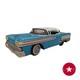 Asahi Toy Tinplate Ford Vintage Toy Car No Box Rusty As Is Japan Used From Japan