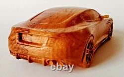 Aston Martin DBS 116 Wood Scale Model Car Vehicle Replica Oldtimer Vintage Toy