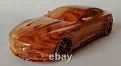 Aston Martin DBS 116 Wood Scale Model Car Vehicle Replica Oldtimer Vintage Toy