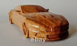 Aston Martin DBS 116 Wood Scale Model Car Vehicle Replica Oldtimer Vintage Toy