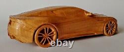 Aston Martin DBS 116 Wood Scale Model Car Vehicle Replica Oldtimer Vintage Toy