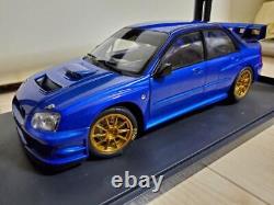 Auto Art Minicar 1/18 Scale Subaru Impreza Wrc Specification Wr Blue Vehicle