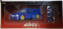 Auto Art Minicar 1/18 Scale Subaru Impreza Wrc Specification Wr Blue Vehicle