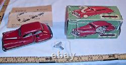 Auto Miracle 2002 Car Tin Wind Up Toy Joustra France Boxed