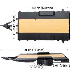 Axial SCX10 1/10 Flat Bed Vehicle Trailer AXI-3409