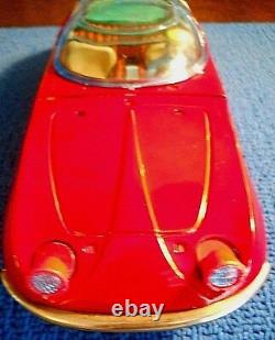 BANDAI 12 BUMP N GO BATTERY OPERATED CAR w WORKING MOTOR AND RETRACT HEADLAMPS