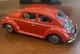 Bandai Japan 1960s Vw Volkswagen Sedan Car Bump-n-go Tin Battery Toy See Video
