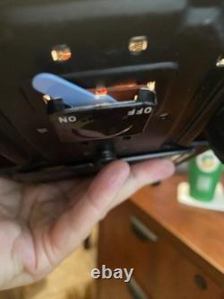 BANDAI JAPAN 1960s VW VOLKSWAGEN SEDAN CAR BUMP-N-GO TIN BATTERY TOY SEE VIDEO