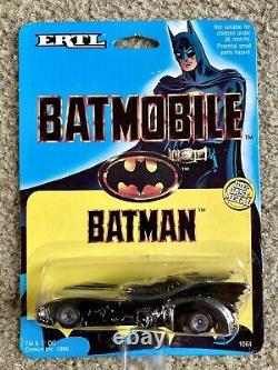 BATMAN-THE MOVIE 1989 ERTL Complete Die-cast Set Lot Of 8 On Cards