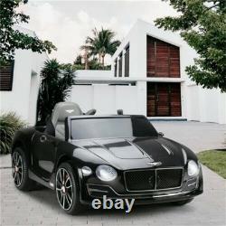 BENTLEY Style Kids Ride on Car 12V Child Toy Electric Remote Control LED MP3 US
