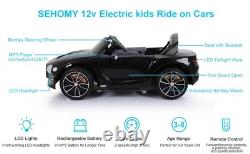 BENTLEY Style Kids Ride on Car 12V Child Toy Electric Remote Control LED MP3 US