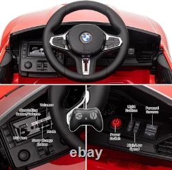 BMW M4 Licensed 12V Kids Electric Car Twin Motors LED Music Parental Remote