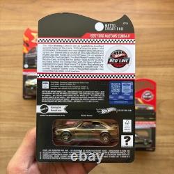 BUNDLE Hot Wheels x F1 The Movie Vehicle & 1993 Ford Mustang Cobra R