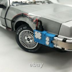 Back To The Future Vehicle 118 Time Machine DMC-12 Car Model Collectible Gifts