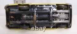 Bandai 1958 Buick Ranch Wagon Car Tin Friction Toy Japan In Yellow