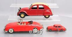 Bandai & Daiya Vintage Tinplate Cars 3