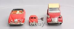 Bandai & Daiya Vintage Tinplate Cars 3