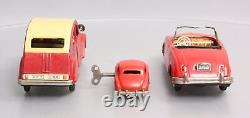 Bandai & Daiya Vintage Tinplate Cars 3