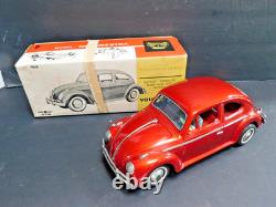 Bandai Vw Volkswagen Beetle Car Bump And Go Battery Op Toy W-box #960 Japan