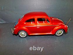 Bandai Vw Volkswagen Beetle Car Bump And Go Battery Op Toy W-box #960 Japan