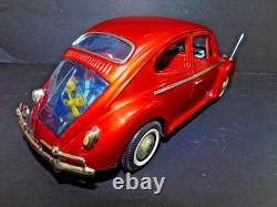 Bandai Vw Volkswagen Beetle Car Bump And Go Battery Op Toy W-box #960 Japan