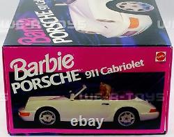 Barbie Porsche 911 Cabriolet Car Mattel 1993 No 10876 NRFB