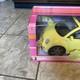 Barbie Volkswagen New Beetle Vehicle Yellow 2000 Mattel 27589 New I Box