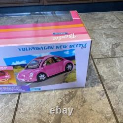 Barbie Volkswagen New Beetle Vehicle Yellow 2000 Mattel 27589 New I Box