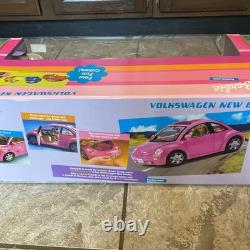 Barbie Volkswagen New Beetle Vehicle Yellow 2000 Mattel 27589 New I Box
