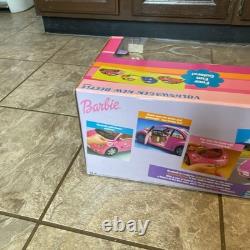 Barbie Volkswagen New Beetle Vehicle Yellow 2000 Mattel 27589 New I Box