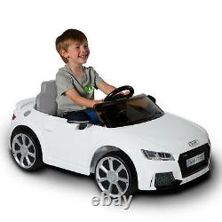 Battery Powered Car For Kids Ride On Toy 6V Electric Audi TT Toddler Vehicle