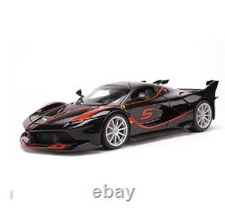 Bburago 118 Ferrari FXX K NO. 5 Diecast Model Racing Car Vehicle New Boxed Black