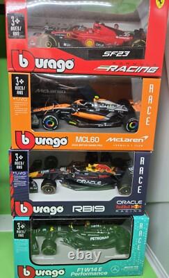 Bburago Die-Cast Rreplica Collectible Race Car Vehicles Lot of 9