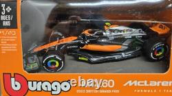 Bburago Die-Cast Rreplica Collectible Race Car Vehicles Lot of 9