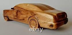 Bentley Brooklands Coupé 118 Wood Scale Model Car Vehicle Replica Oldtimer Toy