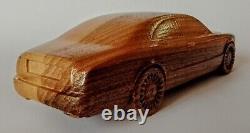 Bentley Brooklands Coupé 118 Wood Scale Model Car Vehicle Replica Oldtimer Toy