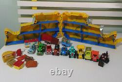 Bob the Builder 2006 SCOOP Take Along and Play Case Diecast Vehicle Cars X12