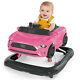 Bright Starts Ford Mustang 3-in-1 Baby/toddler Walker Toys/car Push 6-12m Pink