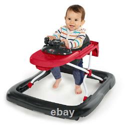 Bright Starts Ford Mustang 3-in-1 Baby/Toddler Walker Toys/Car Push 6-12m Red