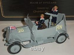 Britains Premier 8925, Royal Navy Air Service Armoured Car with Crew and Gun