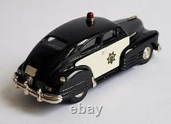 Brooklin Models No. BRK 50A, 1948 Chevrolet Police Car Highway Patrol, Mint