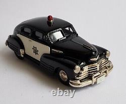 Brooklin Models No. BRK 50A, 1948 Chevrolet Police Car Highway Patrol, Mint