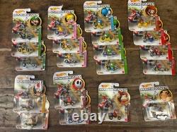 Bundle of 20 Premium Hot Wheels Mario Kart Vehicles NEW DAMAGED PACKAGING