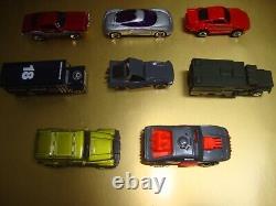 CASE #1 50 XF-MINTY HOT WHEELS VEHICLES With NEW CARRY CASE CONTEMPORARY MIX