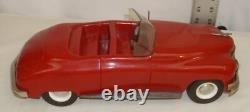 CONWAY CO. 1948 PACKARD CONVERTIBLE WIND UP TOY CAR works with key