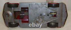 CONWAY CO. 1948 PACKARD CONVERTIBLE WIND UP TOY CAR works with key