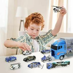 Car Toy Vehicles Model Car Carrier Truck With Ejection Function 11pcs/set Best G